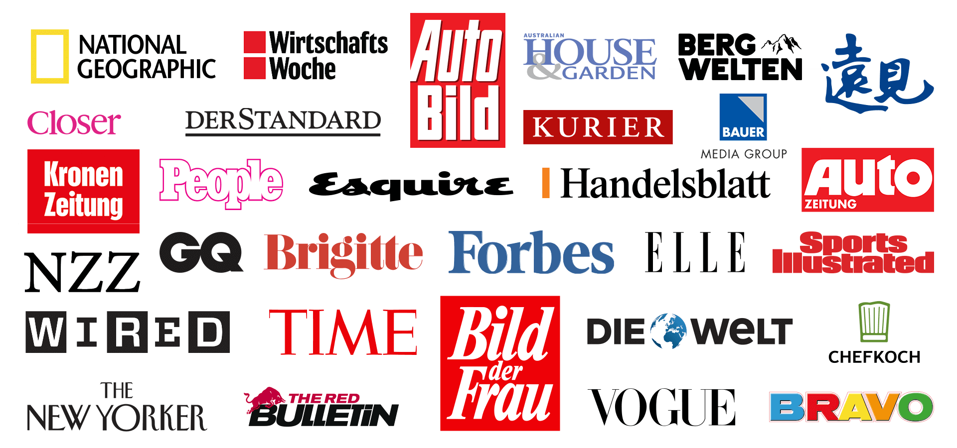 Zeitschriften Logos